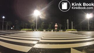 Woman Porn Into Bondage Play And Shits Out Her Enema In Public