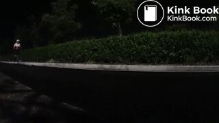 Woman Porn Into Bondage Play And Shits Out Her Enema In Public