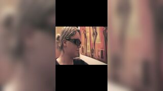 Blonde Wife Taking A Shit