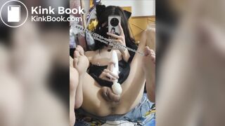 High-quality, beautiful transgender ejaculation 2