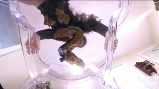 woman pooping on you !