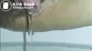 Canadian girlfriend pooping on toilet 3