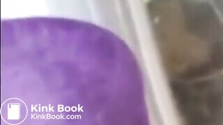 Canadian girlfriend pooping on toilet 3