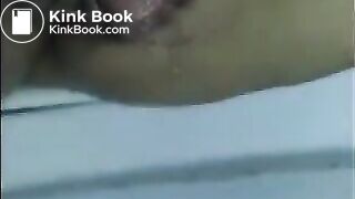 Canadian girlfriend pooping on toilet 3