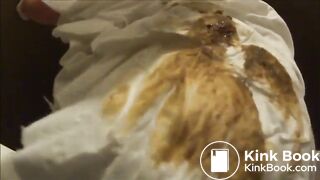 clogged toilet big poop