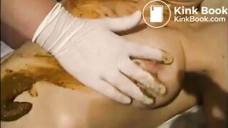 Vintage scat lesbians smearing