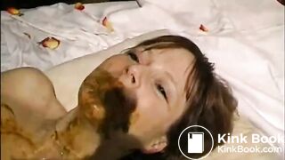 Vintage scat lesbians smearing