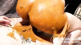 Russian girl shits on dick - video 2