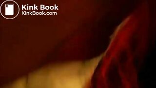 Charlotte poopig on toilet