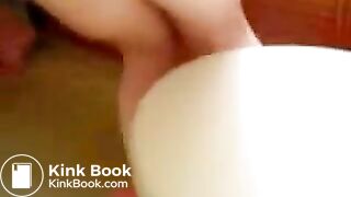 Girl panty poop then sit