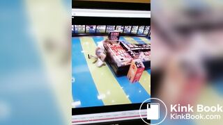 Woman Blasts Desperate Shit on Grocery Store Floor