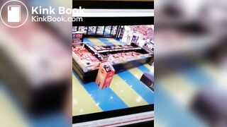 Woman Blasts Desperate Shit on Grocery Store Floor