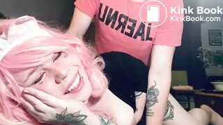 Tira part fucked rough on her bed