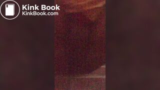 Pooping outside in the dark