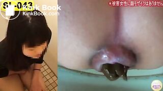 Asian girl poop - video 3