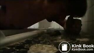 Scat eating Japan male slave