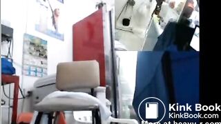 Sexy Cashier and her Dirty Dildo