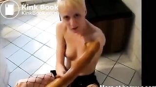 Scat slut smear shit and scat blowjob - video 2