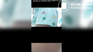 Girl pooping on Toilet - video 2