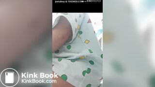 Girl pooping on Toilet - video 2