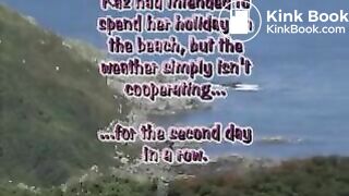 Blond babe bathtub enema shitting 1