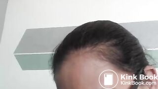 sexy feet and dildo in the ass