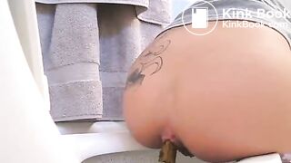 Girl Multi Toilet Pooping - video 19