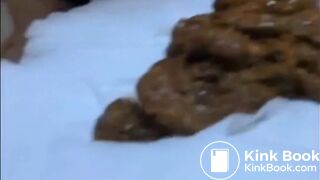 Asian camgirl pooping