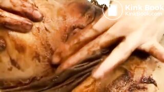 Panty poop and masturbation