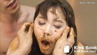 Scat Domination 2: Beautiful Girl Scat Fucked by Two Perverts