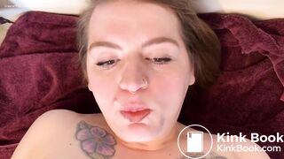 [ME] Eating Daddy’s shit while He talks to me