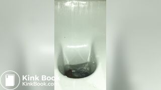 Girl self records pooping - video 2