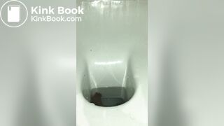 Girl self records pooping - video 2