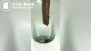 Girl self records pooping - video 2