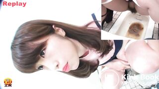 Japanese toilet pooping - video 7