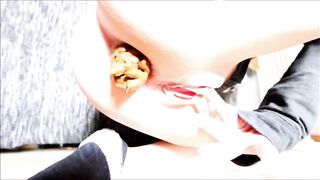 Amateur Girl is Making a Monster Piece of Shit