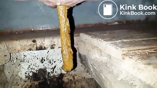 POOPING WITH CUM