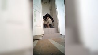 Toilet poop - video 89