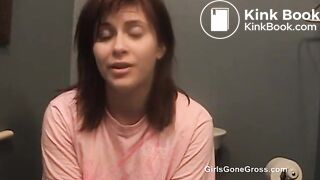 Redhead ate indian food