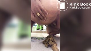 Diarrhea from ebony ass