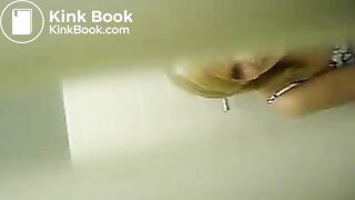 Pretty bitch pooping