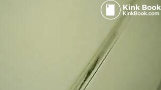 Pretty bitch pooping