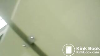 Pretty bitch pooping