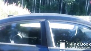 MILF Blowjob with Shit Outdoor