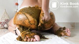 cute and sexy blonde has diarrhea - video 6