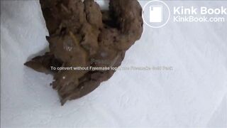 pretty and sexy naked Italian shitting - video 2