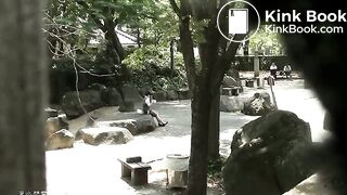 Japanese OL Poop in the public toilet at lunchtime