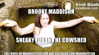 Brooke Maddison Sneaky Fun In The Cowshed