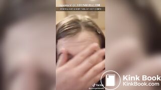 Tik Tok girl has diarrhea