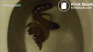 Girl Pooping 12